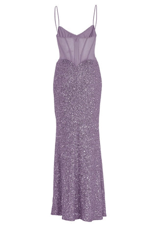 Amania dress Misty Violet