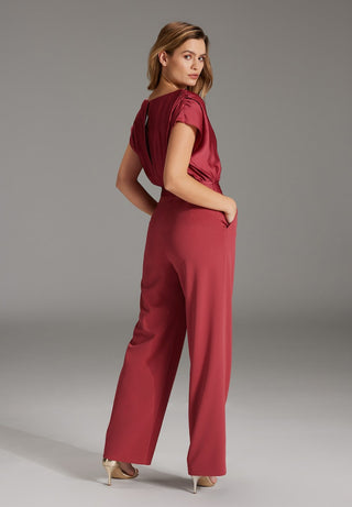 Angela jumpsuit Brick Red