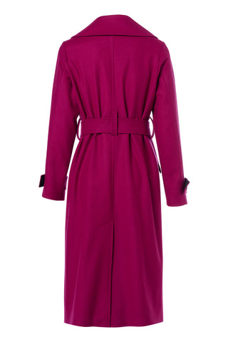 Cameron Coat Dark Berry