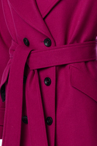 Cameron Coat Dark Berry