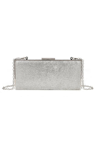 Fab glit clutch Silver