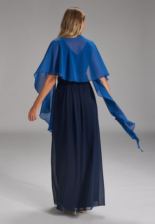 Form stola bolero Azure Blue