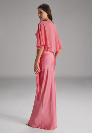 Form stola bolero Melon Pink