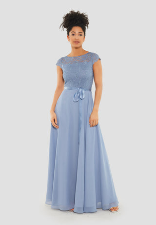 Giulia maxi dress Rainy Blue