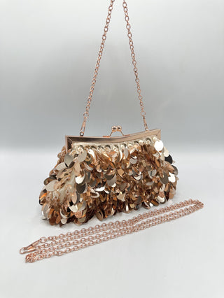 Large sequins clutch