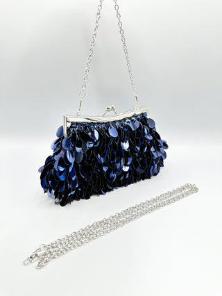 Large sequins clutch