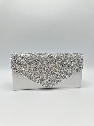 Lella clutch Silver