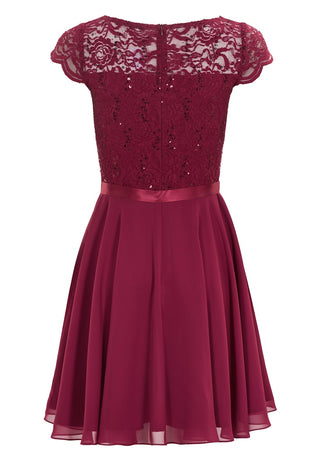 Liliana dress Ruby red