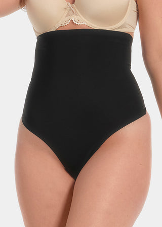 Maxi sexy Hi-Tanga Schwarz