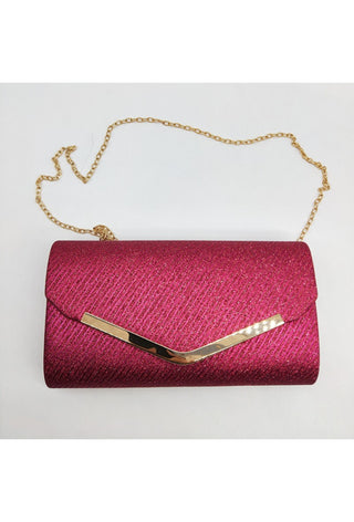 Meloni clutch Fuchsia