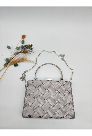 Mirella special clutch Silver