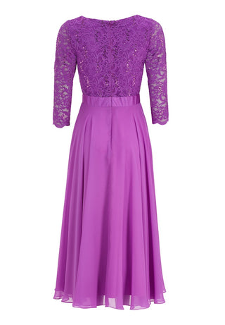 Rutta dress Grape Purple