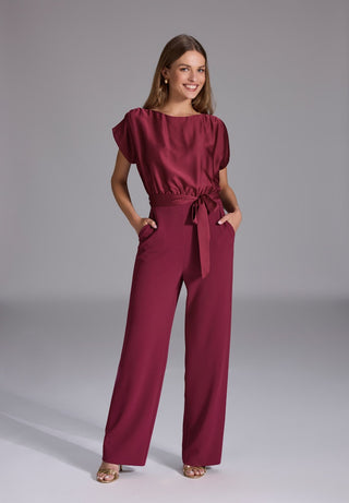 Sanni jumpsuit Ruby red