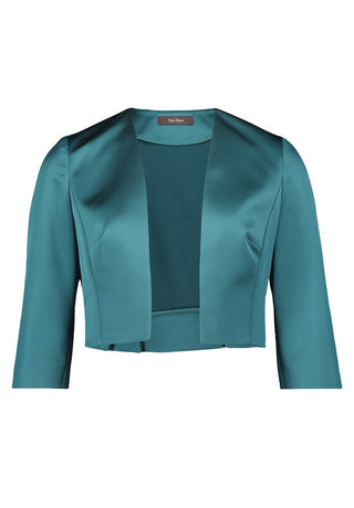 Satin bolero jkt Dark Emerald