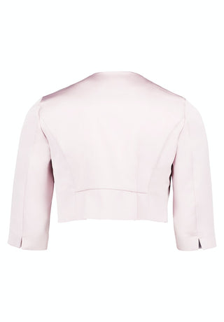 Satin bolero jkt Foggy rose