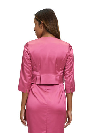 Satin bolero jkt Rose Pink