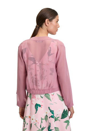 Tiana chiffon jacket Desert Rose