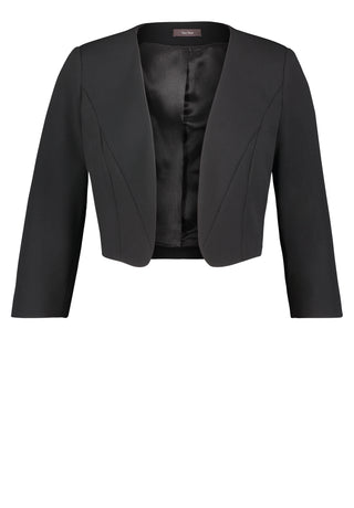 Vera Mont - Crepe blazer bolero Black - Blazers & Boleros - 36 - Dresses Boutique jurkenwinkel Sittard