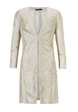 SWING - Jaquard blazer coat - Blazers & Boleros - 34 / Ivory - Dresses Boutique jurkenwinkel Sittard