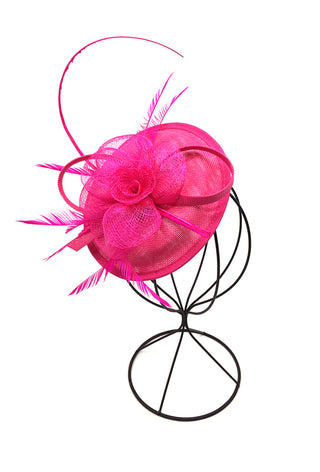 Dresses Boutique - Kate fascinator - Accessoires - OneSize / Fuchsia - Dresses Boutique jurkenwinkel Sittard