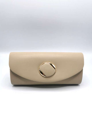 Dresses Boutique - Rami clutch - Clutches - OneSize / Beige - Dresses Boutique jurkenwinkel Sittard